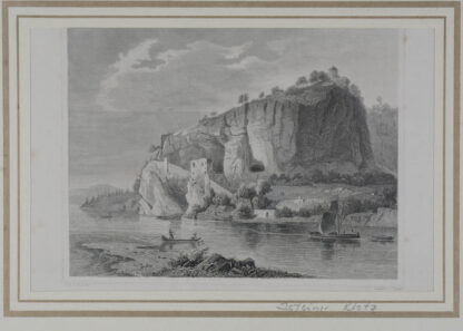 -ISTEIN/b. Efringen. Ansicht mit Isteiner Klotz.