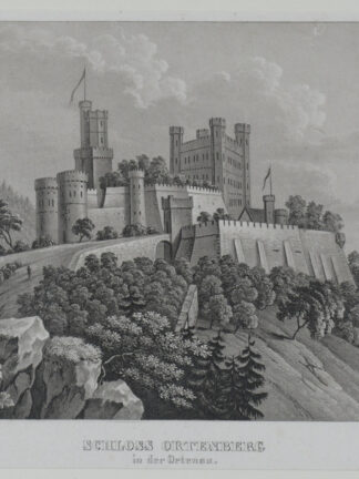 -ORTENBERG - ORTENAU. Ansicht von Schloss Ortenberg.