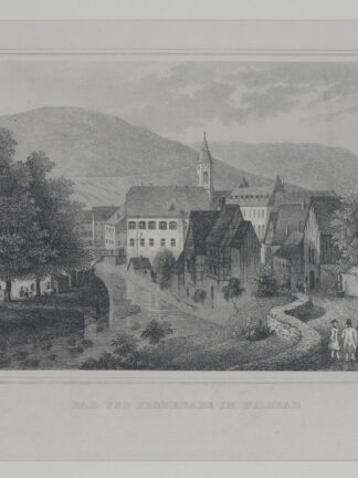 -WILDBAD/Schwarzw. Ansicht von Bad und Promenade.