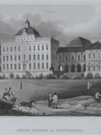 -LUDWIGSBURG. Königl. Schloss in Ludwigsburg.