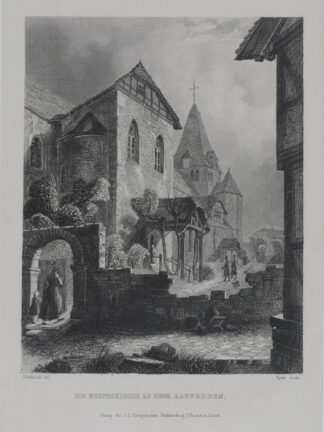 -KAUFUNGEN/Hessen. Stiftskirche zu Oberkaufungen.