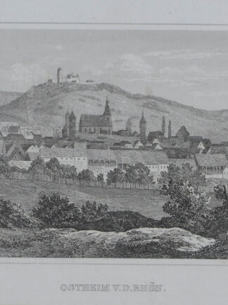 -OSTHEIM v.d.Rhön. Gesamtansicht.