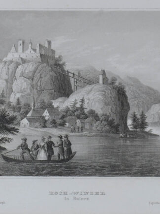 -WINZER. Ansicht mit Schloß Hochwinzer.