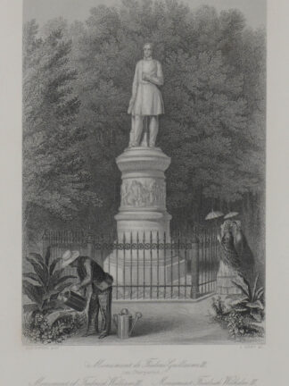 -BERLIN. Denkmal Friedrich Wilhelm's III im Tiergarten.