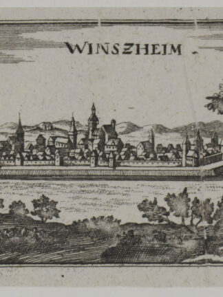 -BAD WINDSHEIM (Winszheim). Gesamtansicht.
