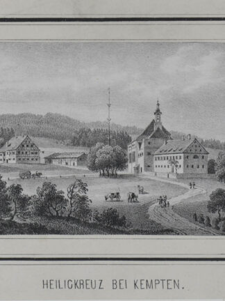 -KEMPTEN-HEILIGKREUZ. Ansicht von Heiligkreuz bei Kempten.