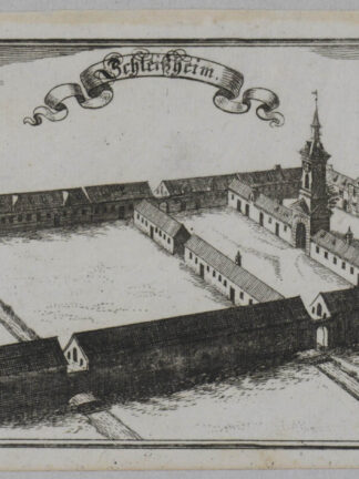 -MÜNCHEN - SCHLEISSHEIM. Ansicht des Schlosses.