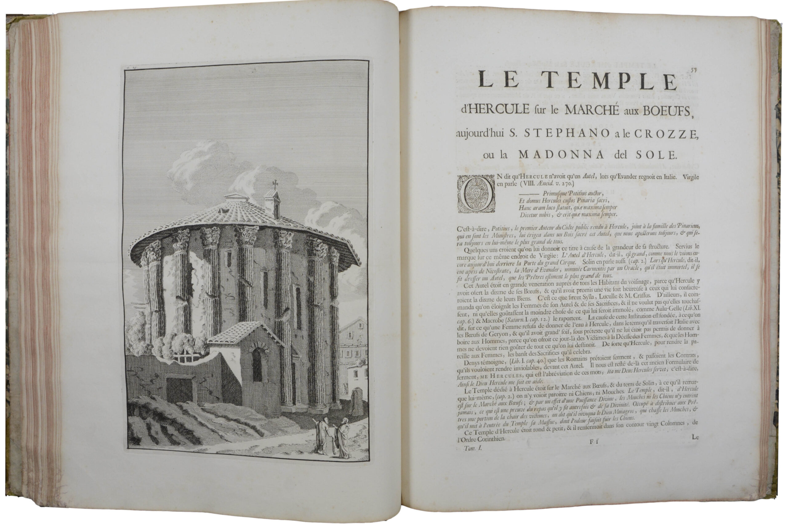 Bonaventura van. -Les restes de l'ancienne Rome.