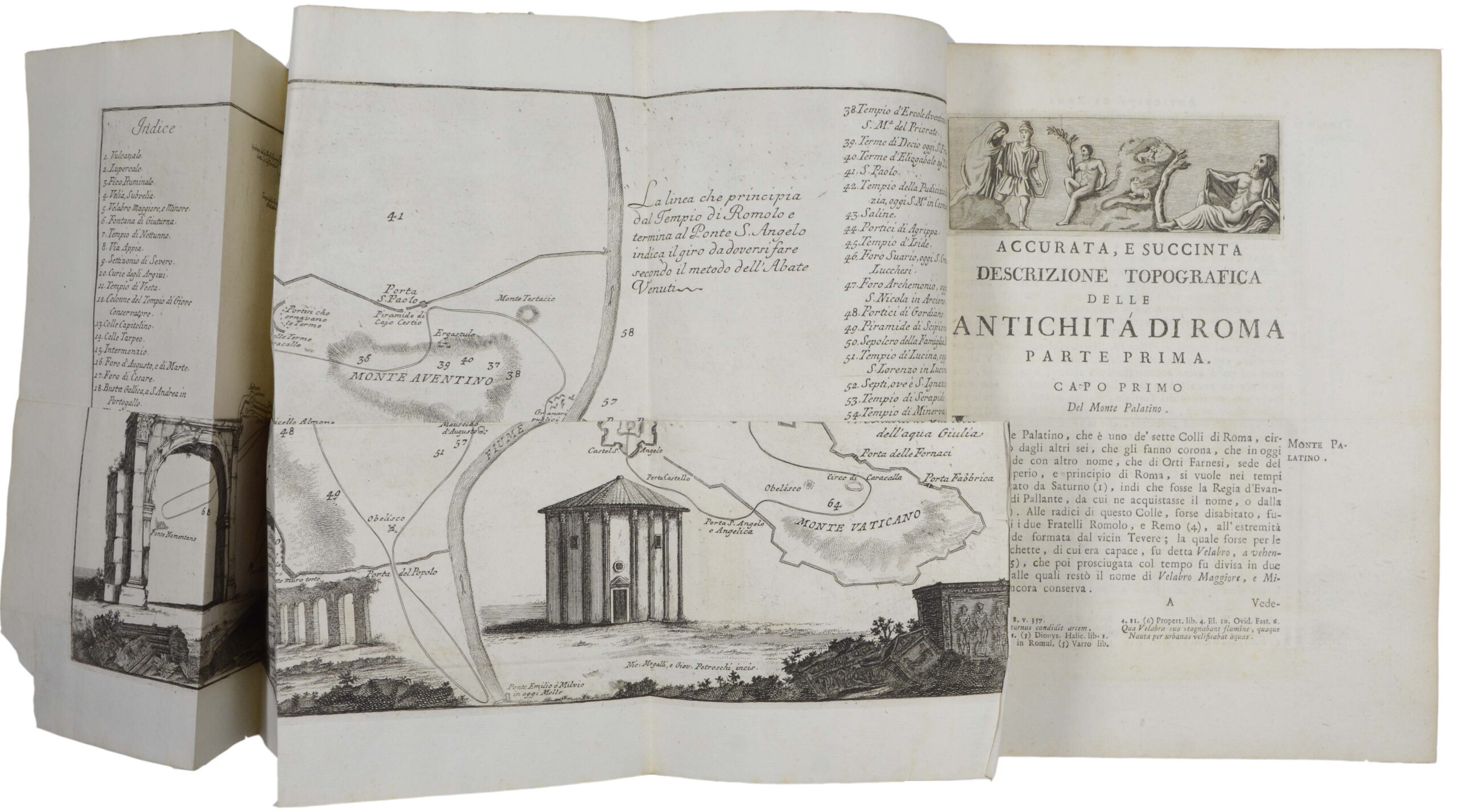 Ridolfino. -Accurata e succinta descrizione topografica delle antichita di Roma.
