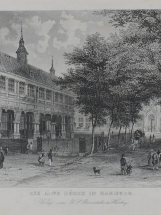 -HAMBURG. Alte Börse in Hamburg.