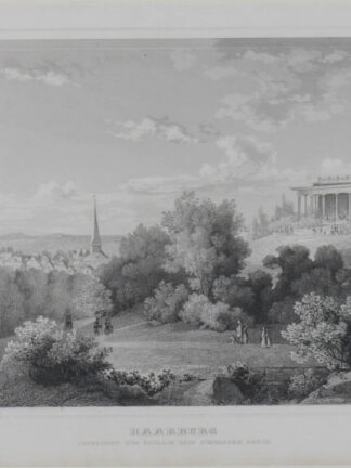 -HAMBURG. - HARBURG. Gesamtansicht vom Pavillon aus.