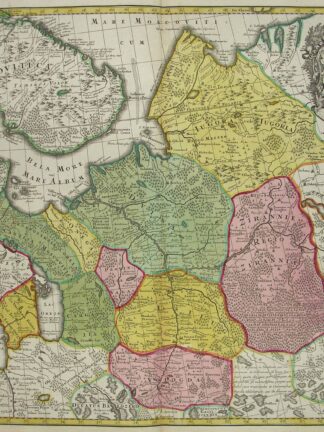 -RUSSLAND. Imperii Moscovitivi pars Septentrionalis (uns) Australis.