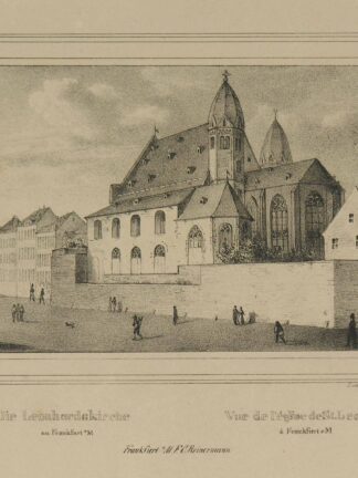 -Die Leonhardskirche in Frankfurt a/M.