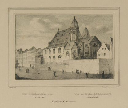 -Die Leonhardskirche in Frankfurt a/M.