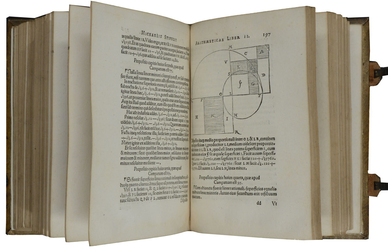 STIFEL, Michael. Arithmetica integra. <br />Cum praefatione Philippi Melanchthonis. – Bild 4
