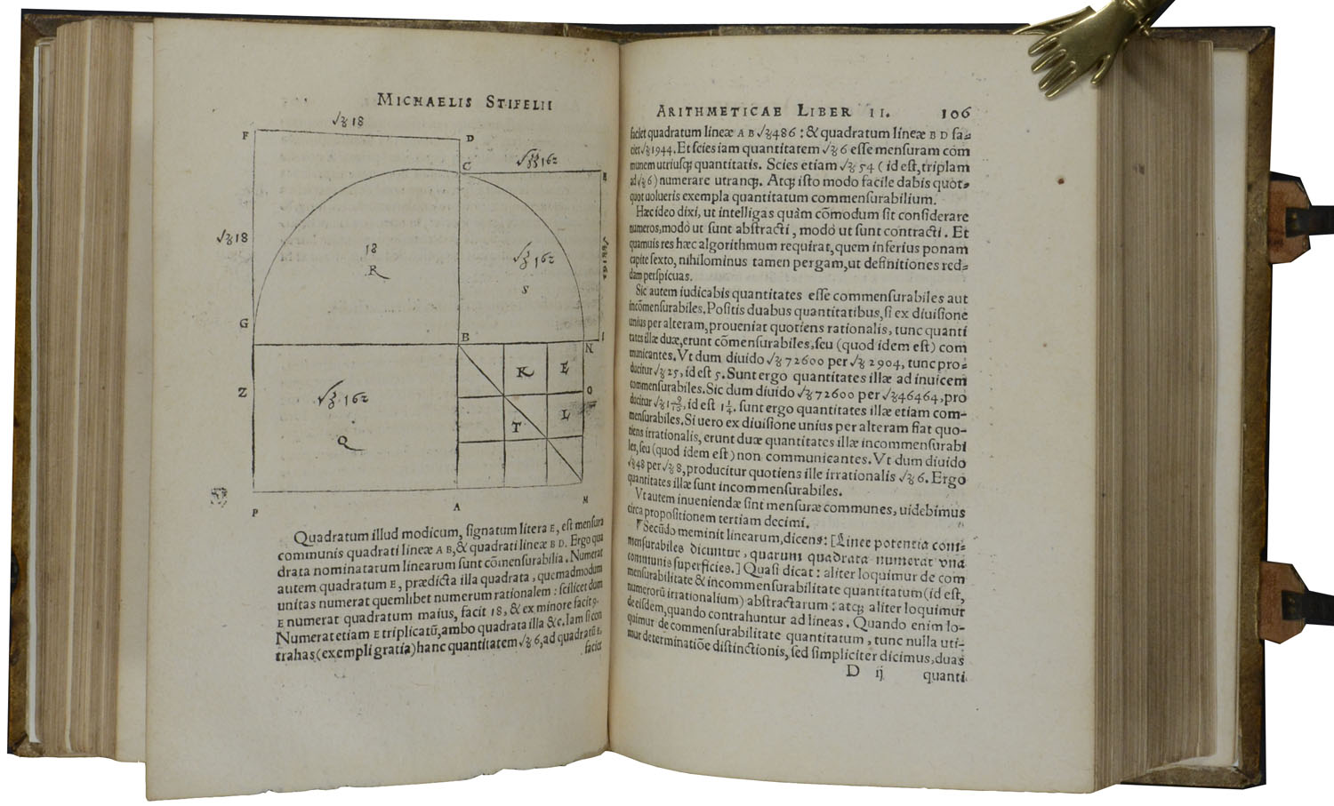 STIFEL, Michael. Arithmetica integra. <br />Cum praefatione Philippi Melanchthonis. – Bild 5
