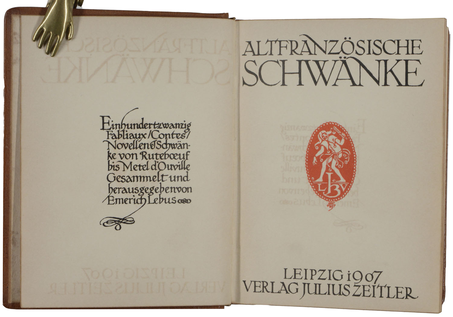 Emerich (Hrsg.). -Altfranzösische Schwänke.