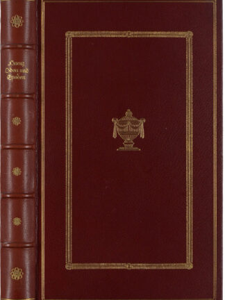 HORAZ. -Oden und Epoden.