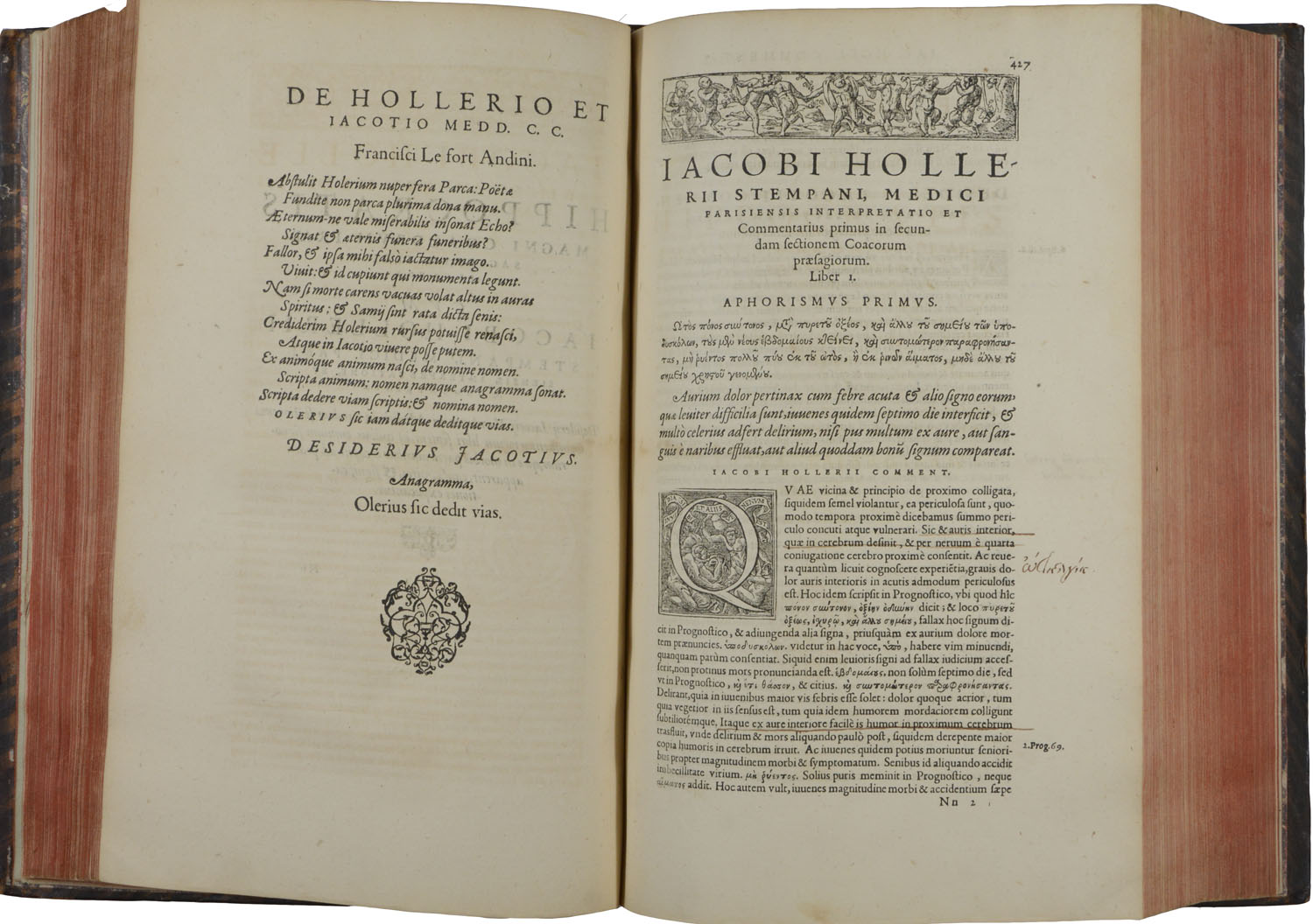 et verae medicinae tanquam thesaurus.