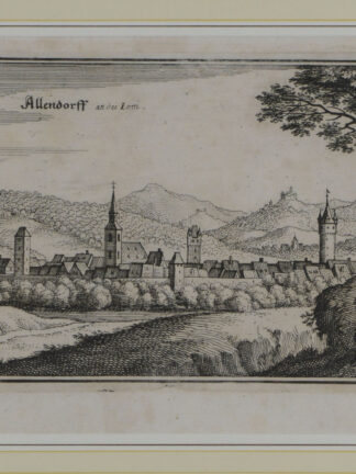 -ALLENDORF/Lumda. Gesamtansicht.