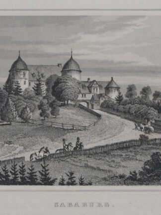 -HOFGEISMAR/Hessen. - SABABURG. Schloßansicht.