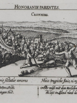 -KRONBERG/Taunus. Cronberg. Gesamtansicht.