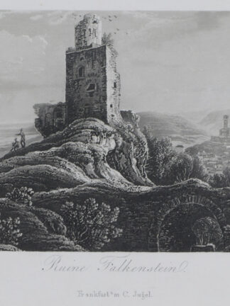 -KÖNIGSTEIN/Taunus. Ruine Falkenstein.