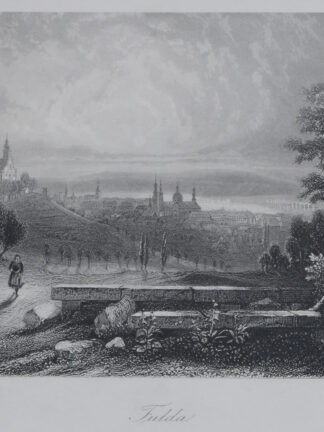 -FULDA. Gesamtansich aus der Ferne