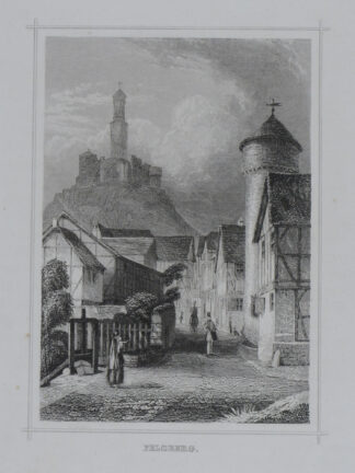 -FELSBERG/Eder. Teilansicht.