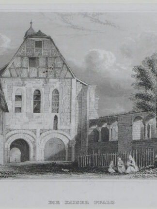 -GELNHAUSEN. Kaiser Pfalz.
