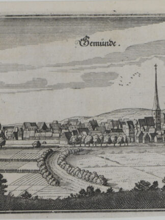 -GEMÜNDEN a.d.Wohra. Gesamtansicht.
