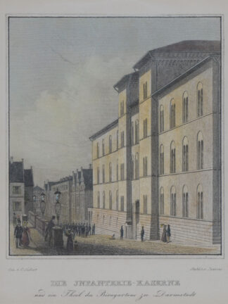-DARMSTADT. Infanterie-Kaserne.