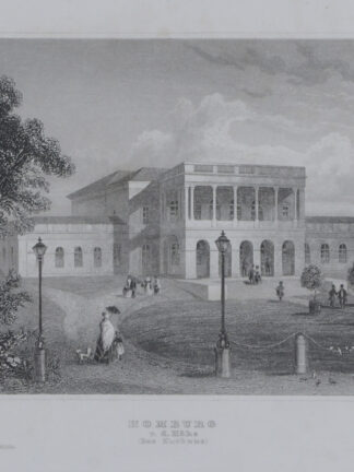 -BAD HOMBURG. Ansicht des Kurhauses.