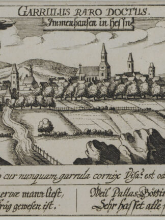 -IMMENHAUSEN/Hessen. Gesamtansicht.