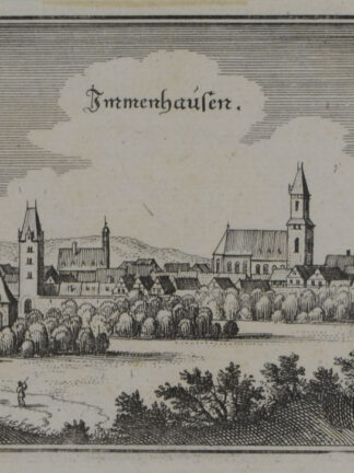 -IMMENHAUSEN/Hessen. Gesamtansicht.