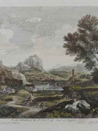 -In the Collection of  the Rt.Hon.ble the Earl of Suffolk.Hirtenlandschaft.