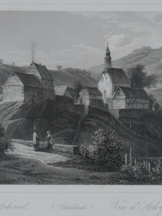 -BAD SCHWALBACH. - ADOLFSECK. Gesamtansicht.