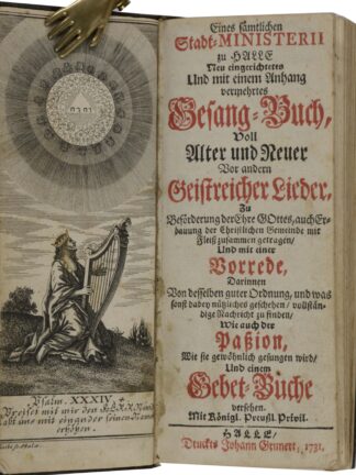 -Eines sämtlichen Stadt-Ministerii zu Halle Neu eingerichtetes Und mit einem Anhang vermehrtes Gesang-Buch