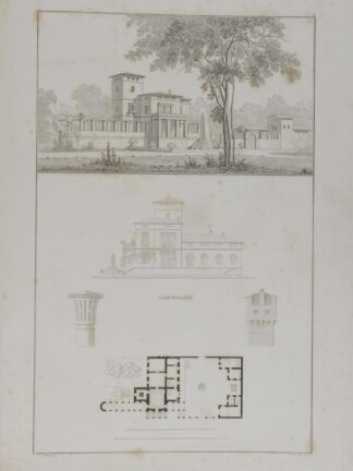 Architektonische Entwürfe aus der Sammlung des Architekten-Vereins zu Berlin. -