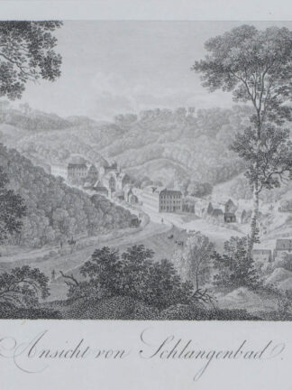 -SCHLANGENBAD. Gesamtansicht.