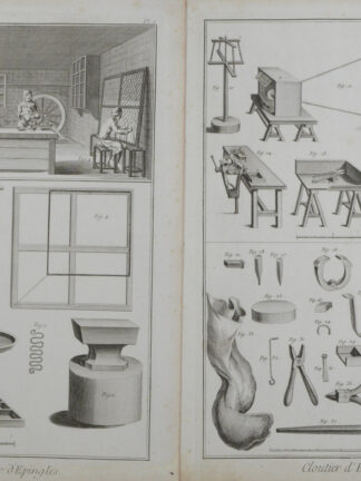 -MASCHENDRAHTHERSTELLUNG - (Cloutier d'epingles).