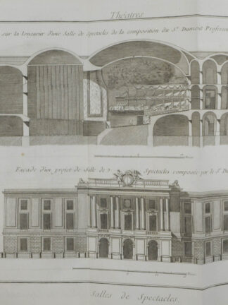 -ARCHITEKTUR. - THEATERARCHITEKTUR (Theatres- Salles de spectacles).