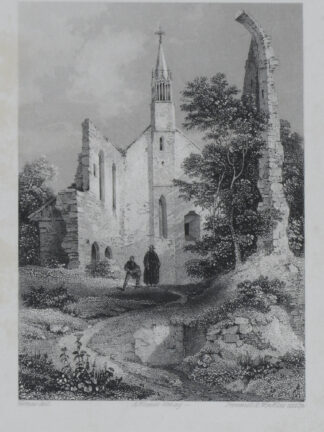 -ROSENTHAL. Pfalz. Klosterruine.