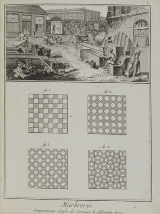 -MARMORBEARBEITUNG (Marbrerie).