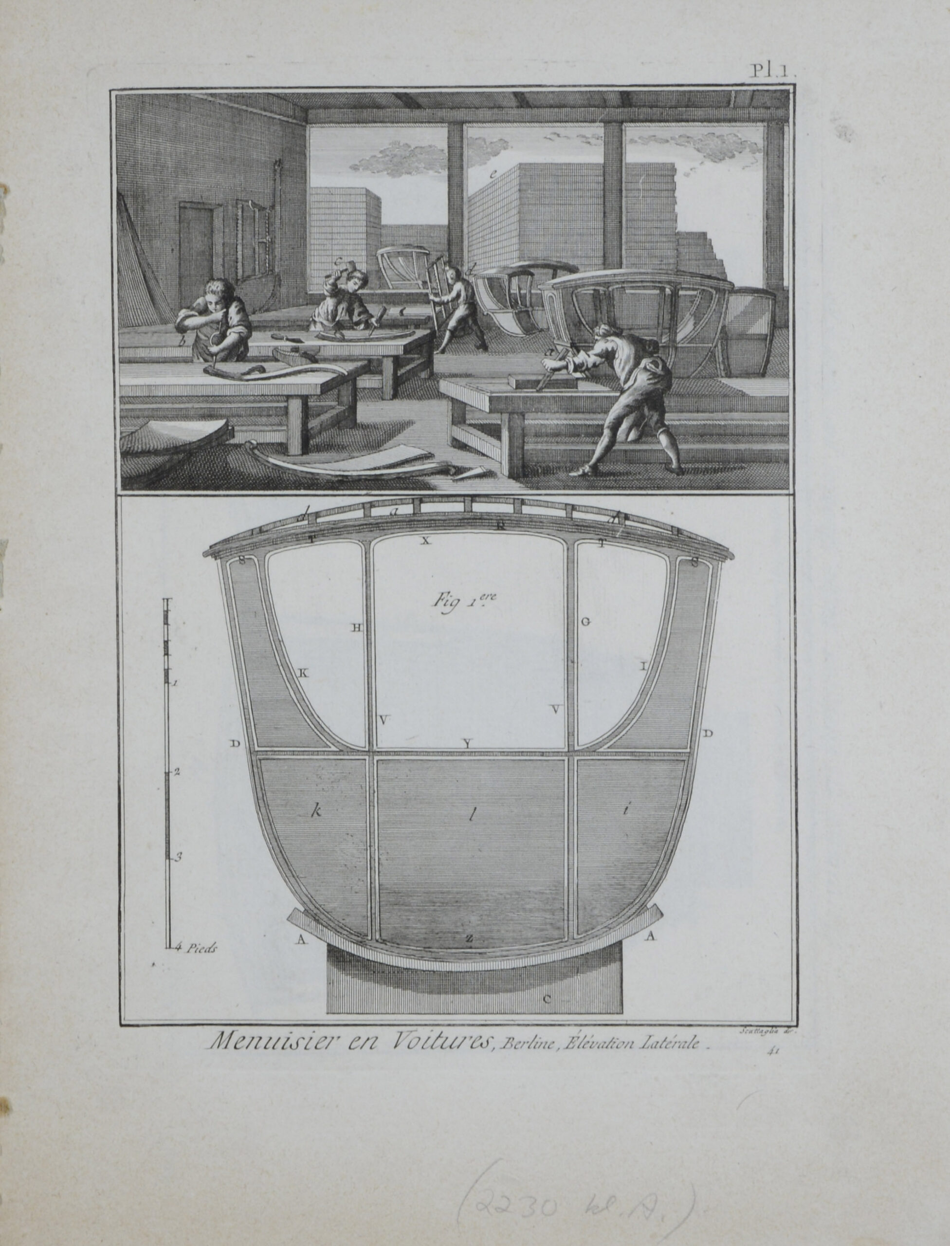 -KUTSCHENBAUER. - KUTSCHENTISCHLER (Menuisier en voitures).