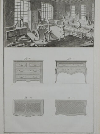 -TISCHLER - MÖBELTISCHLER. (Ébenisterie et marqueterie).
