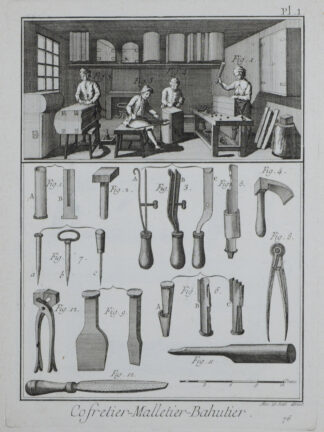 -KOFFERMACHER (Coffretier-malletier-bahutier).