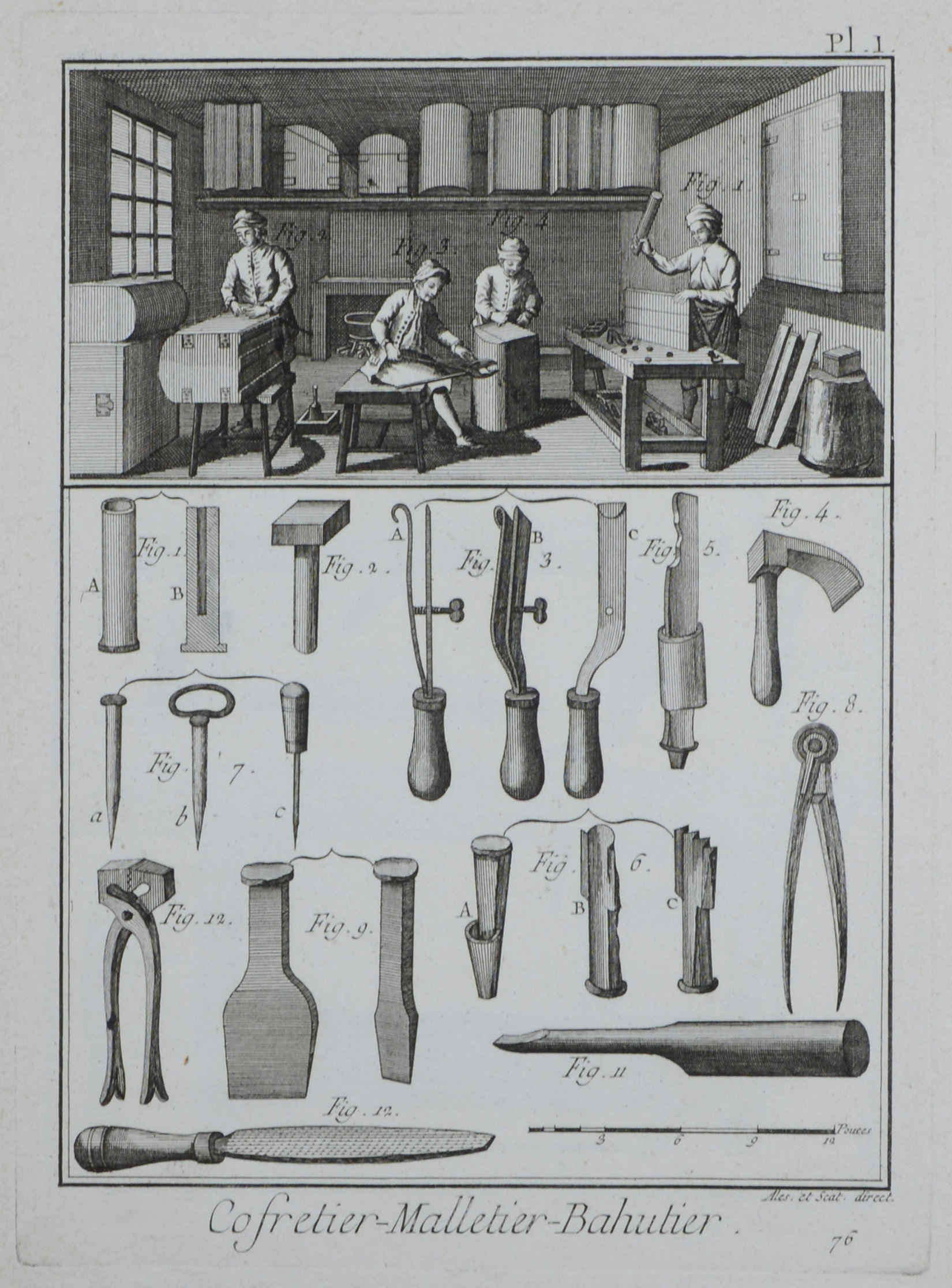 -KOFFERMACHER (Coffretier-malletier-bahutier).