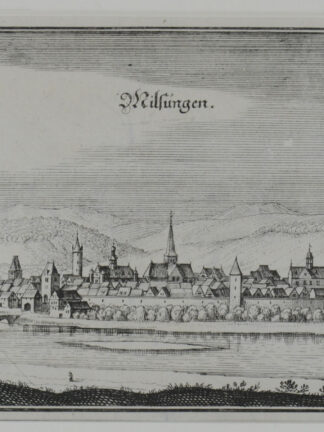 -MELSUNGEN a.d.Fulda. Gesamtansicht.