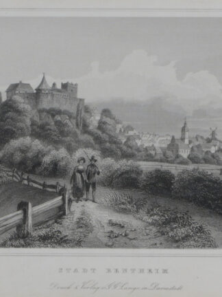 -BAD BENTHEIM. Gesamtansicht.